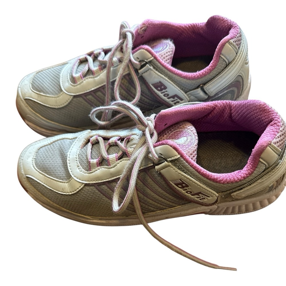 Orthofeet Biofit Verve 973 Womens Size 9D (Wide) Grey Pink‎ Orthopedic Shoes